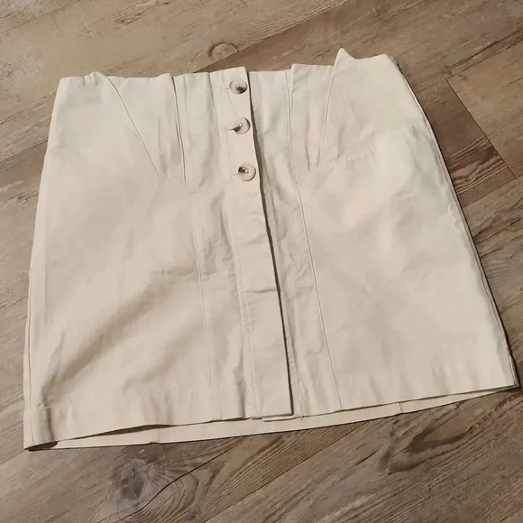 NWOT Altar'd State Button Front Mini Skirt - Picture 1 of 5